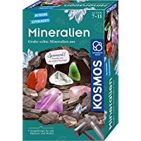 KOSMOS Grabe echte Mineralien selbst aus mit Hammer und Meißel Set de experimentación para niños a Partir de 7 años…